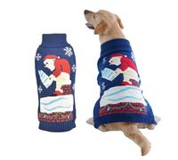 Littledropet Dog Ugly Christmas Sweaters for Small Medium Large Dogs,Pet Christmas Funny Santa Claus Costume Outfits,Winter Warm Cat Clothes Sweatshirt for Labrador Bulldog Great Dane,4XL