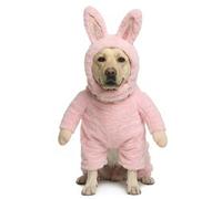 Littledropet Halloween Monster Small Large Dog Costume Bunny Outfit,Pink,L
