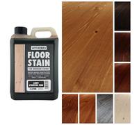 Littlefair's Wood Floor Stain Water Based - 20 LTR - Indoor Floor Wood Dye - Light & Dark Finishes - Non Toxic & Eco Friendly Formula - Colour: Light Stripped Pine