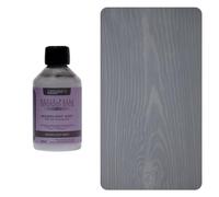 Littlefair's Wood Stain Water Based - 250 ml - Indoor Furniture Stain Light & Dark Finishes - Special Non Toxic & Eco Friendly Formula - Wood Stain for Crafts - Colour: Moonlight Grey