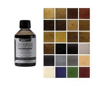 Littlefair's Wood Stain Water-Based - (Black Ebony) - Non-Toxic, Eco-Friendly & Quick Drying - Easy-to-Apply, Concentrated Formula for All Wood Types - 250ml