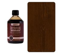 Littlefair's Wood Stain Water-Based - (Dark Red Mahogany) - Non-Toxic, Eco-Friendly & Quick Drying - Easy-to-Apply, Concentrated Formula for All Wood Types - 500ml
