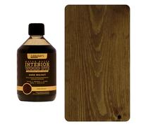 Littlefair's Wood Stain Water-Based - (Dark Walnut) - Non-Toxic, Eco-Friendly & Quick Drying - Easy-to-Apply, Concentrated Formula for All Wood Types - 500ml