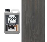 Littlefair's Wood Stain Water-Based - (Dovetail Grey) - Non-Toxic, Eco-Friendly & Quick Drying - Easy-to-Apply, Concentrated Formula for All Wood Types - 5 LTR