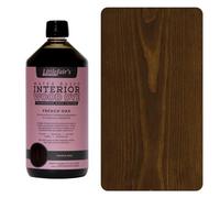Littlefair's Wood Stain Water-Based - (French Oak) - Non-Toxic, Eco-Friendly & Quick Drying - Easy-to-Apply, Concentrated Formula for All Wood Types - 1 LTR