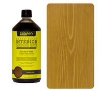 Littlefair's Wood Stain Water-Based - (Golden Pine) - Non-Toxic, Eco-Friendly & Quick Drying - Easy-to-Apply, Concentrated Formula for All Wood Types - 1 LTR