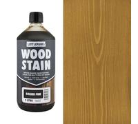 Littlefair's Wood Stain Water-Based - (Golden Pine) - Non-Toxic, Eco-Friendly & Quick Drying - Easy-to-Apply, Concentrated Formula for All Wood Types - 1 LTR