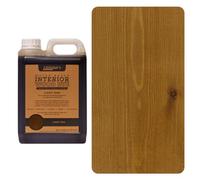 Littlefair's Wood Stain Water-Based - (Light Oak) - Non-Toxic, Eco-Friendly & Quick Drying - Easy-to-Apply, Concentrated Formula for All Wood Types - 5 LTR