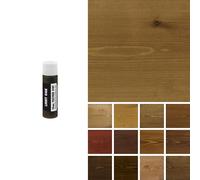 Littlefair's Wood Stain Water Based - 15ml - Indoor Furniture Wood Dye - Light & Dark Finishes - Non Toxic & Eco Friendly Formula - Interior Wood Stain for Crafts - Colour: Light Oak
