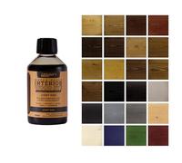 (250ml, Light Oak) Littlefair's Indoor Wood Stain - Wood Colours