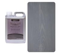 Littlefair's Wood Stain Water-Based - (Moonlight Grey) - Non-Toxic, Eco-Friendly & Quick Drying - Easy-to-Apply, Concentrated Formula for All Wood Types - 5 LTR