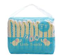 LittleForBig 4500-5000 ml Adult Printed Diaper 10 Pieces - Little Trunks (M)