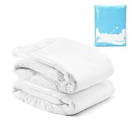 LittleForBig 6500 ml Adjustable Tapes Adult Diaper 2 Pieces - ABDry Ultra Absorbent Diapers White (L)