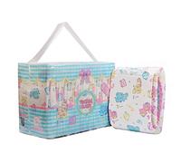LittleForBig Adult Printed Diaper 10 Pieces - Vintage Baby (Large 91-116 cm)