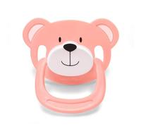 LittleForBig Bigshield Generation-II Adult Sized Pacifier - Baby Bear Pacifier Pink