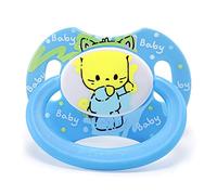 LittleForBig Bigshield Generation-II Adult Sized Pacifier Baby Cuties Pattern Blue Kitty