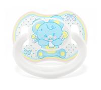 LittleForBig Bigshield Generation-II Adult Sized Printed Pacifier Baby Elephant Pattern Blue