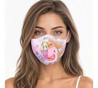 LittleForBig Discreet Fairy Littles in Dreamland Gen II Adjustable Cloth Mask with Removable Pacifier Gag - Secret Soother Face Mask with Adjustable Strap