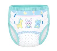 LittleForBig Soft Silky Underwear Comfortable Washable Reusable Adult Training Pants - Baby Parade Green L