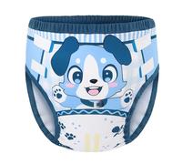 LittleForBig Soft Silky Underwear Comfortable Washable Reusable Adult Training Pants - Little Blue M