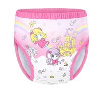 LittleForBig Soft Silky Underwear Comfortable Washable Reusable Adult Training Pants - Littles in Dreamland Pink M
