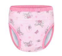 LittleForBig Soft Silky Underwear Comfortable Washable Reusable Waterproof Adult Training Pants - Bunnies & Bows Usagi Pink S