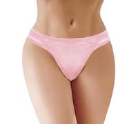 LittleForBig Thick Band Thong Tucking Gaff Panties Smooth Silky Hiding Gaff Shaping Brief for Crossdressers Transgender Individuals Pink XXL
