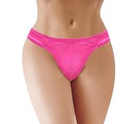 LittleForBig Thick Band Thong Tucking Gaff Panties Smooth Silky Hiding Gaff Shaping Brief for Crossdressers Transgender Individuals Hot Pink S