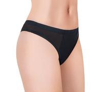 LittleForBig Thin Band Breathable Tucking Gaff Brazilian Cheeky Panties Smooth Mesh Silky Hiding Gaff Shaping Briefs for Crossdressers Transgender Individuals Black XXXL