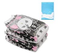 LittleForBig Ultra Absorbent 7000 ml Adult Printed Diaper 2 Pieces - Goth Brat (L)