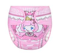 LittleForBig Washable Adjustable Reusable Waterproof Cloth Adult Diaper Wrap Cover - Little Beauty Pink M
