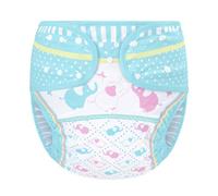 LittleForBig Washable Adjustable Reusable Waterproof Cloth Adult Diaper Wrap Cover One Size - Little Trunks