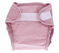 LittleLamb Reusable Nappy Wrap, Ideal Cover for Swim Nappies or Regular Baby Nappies, Stretchy and Breathable, Washable, Excellent Containment, Size 3, Blush Patterm