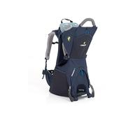 LittleLife Adventurer Baby, Toddler & Child Back Carrier | Adjustable back carrier for long walks, with large storage space & bottle pockets. Max Load 20kg, Weight: 1.9kg, Navy Blue
