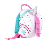 LittleLife Unicorn Toddler Backpack with Rein White One Size