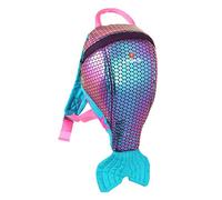 LittleLife Animal Toddler Backpack With Safety Rein, Mermaid | Cute rucksack with second function as a fully tested & approved safety harness, for children 1-3 years. 2L capacity