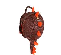 LittleLife Animal Toddler Backpack With Safety Rein, Spike The Dinosaur | Cute rucksack with second function as a fully tested & approved safety harness, for children 1-3 years. 2L capacity