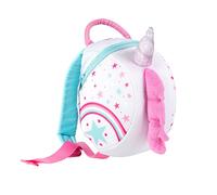 LittleLife Unicorn Toddler Backpack with Rein White One Size