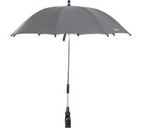 LittleLife Baby Sun Parasol UPF50+ | Universal Pushchair & Buggy Umbrella, Adjustable 360° Shade for Safe Summer Walks, Grey