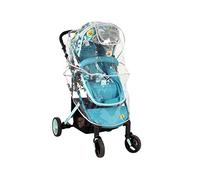 LittleLife Buggy And Pushchair Transparent Rain and Wind Chill Cover, Universal Full Cover Fit