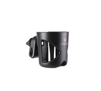 LittleLife Buggy And Pushchair Universal Cup Holder Adjustable Bottle Organiser for Stroller, Drink and Coffee Cup Holder, Black
