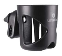 LittleLife Buggy And Pushchair Universal Cup Holder Adjustable Bottle Organiser for Stroller, Drink and Coffee Cup Holder