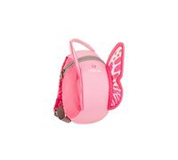 LittleLife Butterfly Toddler Backpack With Safety Rein, 18 x 14 x 23 cm | Cute rucksack with second function as a fully tested & approved safety harness, for children 1-3 years. 2L capacity