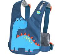 LittleLife Child & Toddler Safety Walking Harness & Reins, Dinosaur | For toddlers aged 1 to 3 years, easy to put on, lightweight & adjustable for comfort