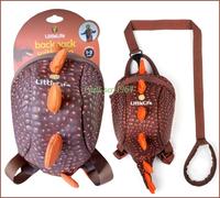 LittleLife Animal Toddler Backpack With Safety Rein, Spike The Dinosaur