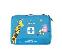 LittleLife Family First Aid Kit with CE Certified Contents, Ideal for Home and Family Holidays to Treat Common Injuries