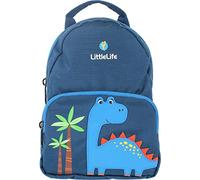 LittleLife Friendly Faces Animal Toddler Backpack With Safety Rein, Dino | 2L compartment, with safety rein, adjustable shoulder straps & chest strap