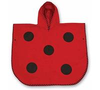 LittleLife Ladybird Poncho Towel