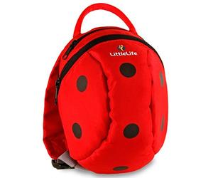 LittleLife Toddler Daysack and Rein - Ladybird