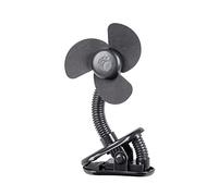 LittleLife Universal Fit Clip-On Buggy And Pushchair Fan | Fits almost all pushchairs, cots, buggies or playpens. Flexible & Adjustable neck to angle the fan for the perfect breeze